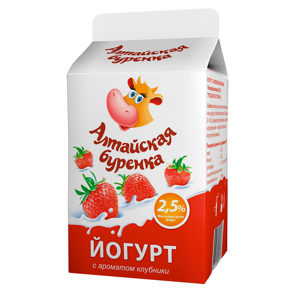 Купить йогурт «Алтайскaя буренка» оптом по низкой цене